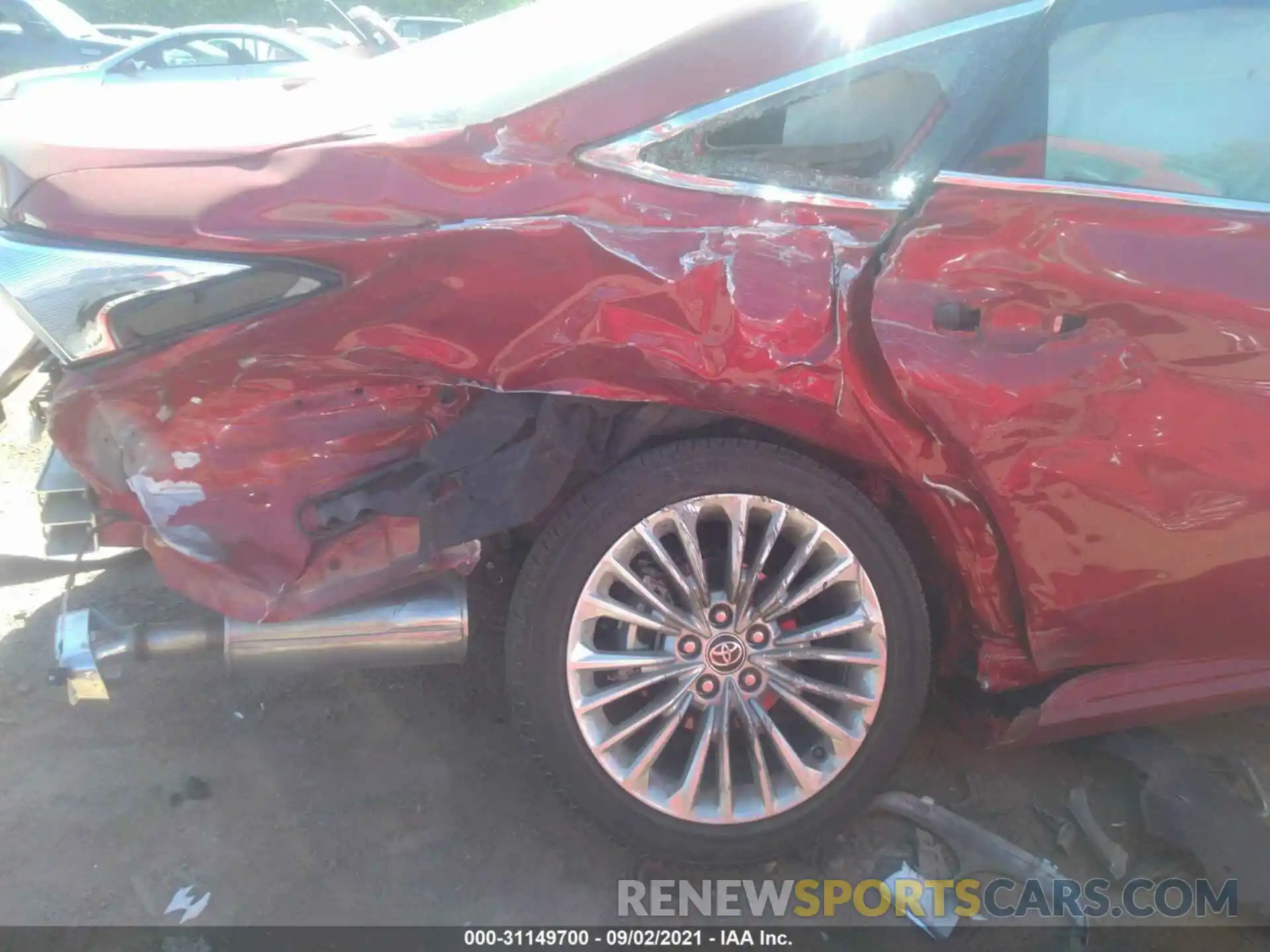 6 Photograph of a damaged car 4T1NB1BB1MU001351 TOYOTA AVALON 2021