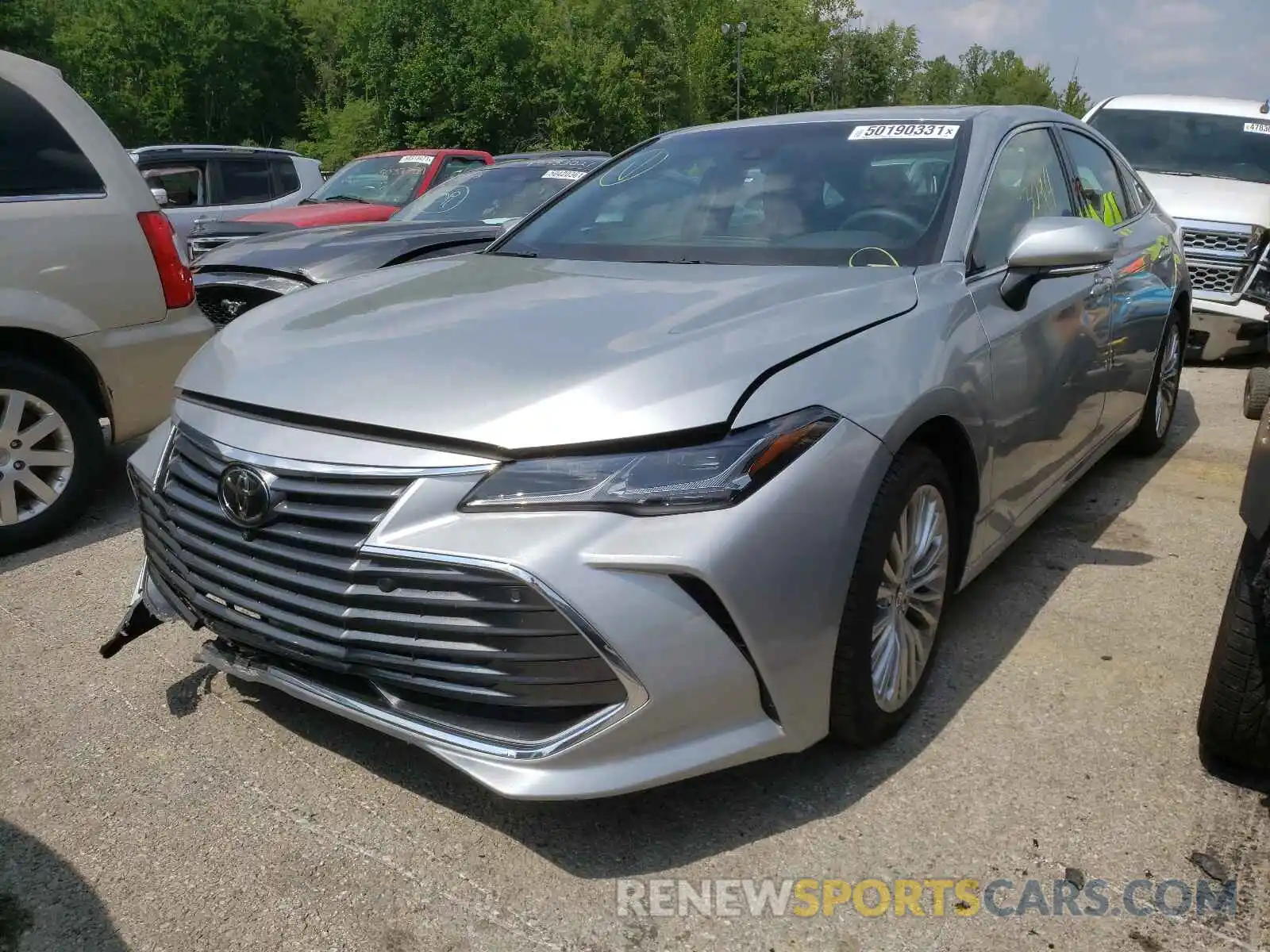 2 Photograph of a damaged car 4T1NB1BB4MU001506 TOYOTA AVALON 2021