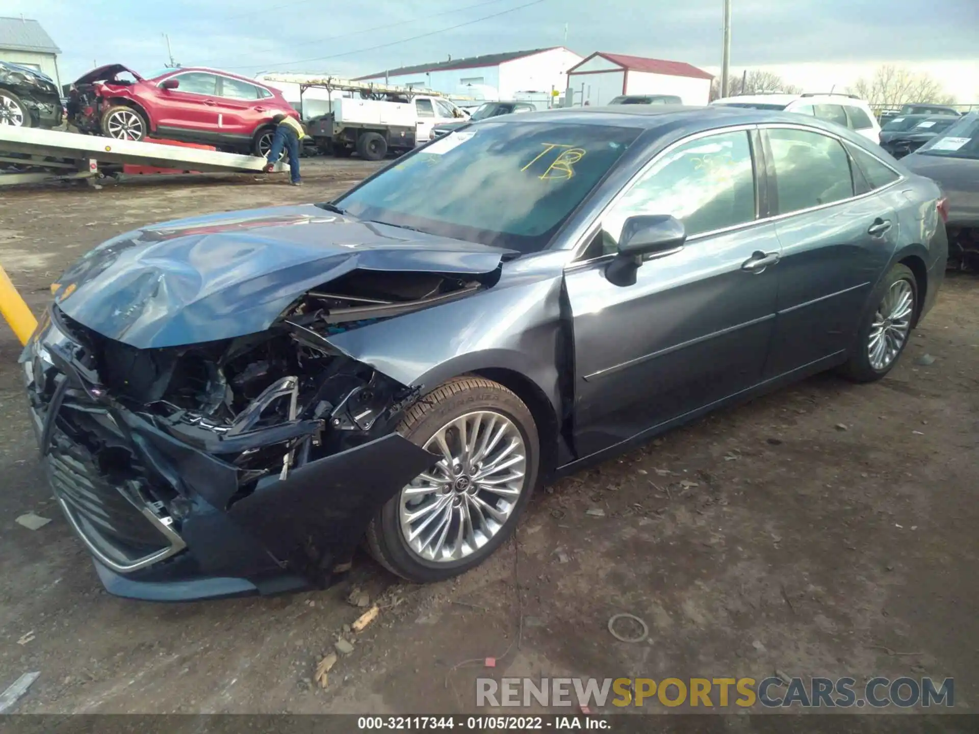 2 Photograph of a damaged car 4T1NB1BB7MU001211 TOYOTA AVALON 2021