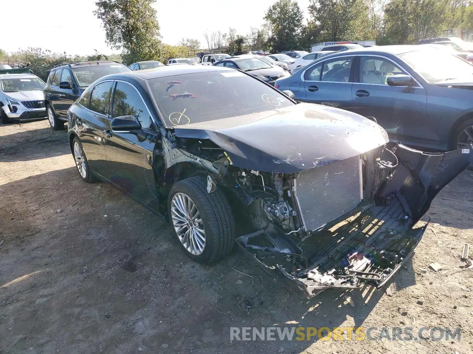 1 Photograph of a damaged car 4T1NB1BB7MU002035 TOYOTA AVALON 2021