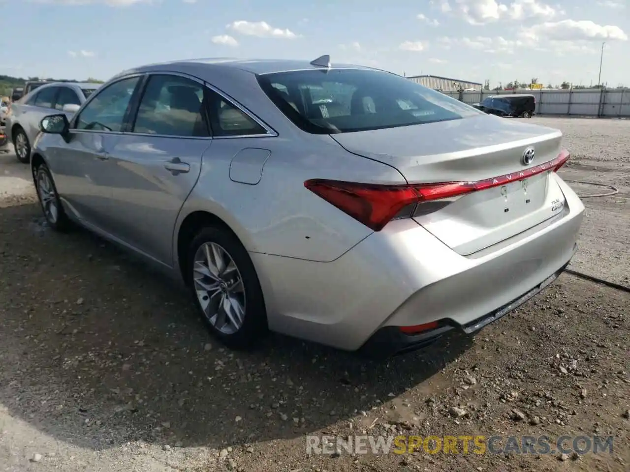 3 Photograph of a damaged car 4T1AA1AB6NU013371 TOYOTA AVALON 2022