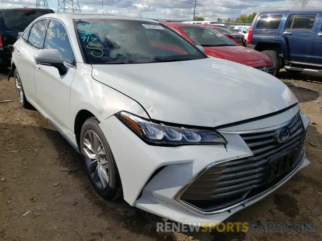 1 Photograph of a damaged car 4T1AA1AB9NU013803 TOYOTA AVALON 2022