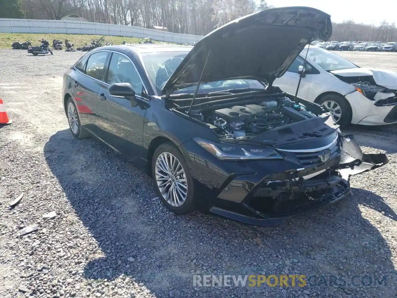 1 Photograph of a damaged car 4T1DA1AB3NU012353 TOYOTA AVALON 2022