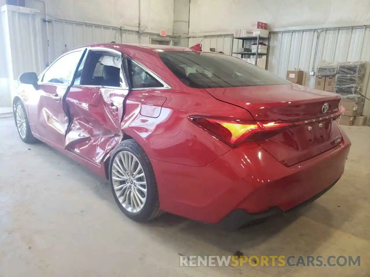 3 Photograph of a damaged car 4T1DA1AB4NU012815 TOYOTA AVALON 2022