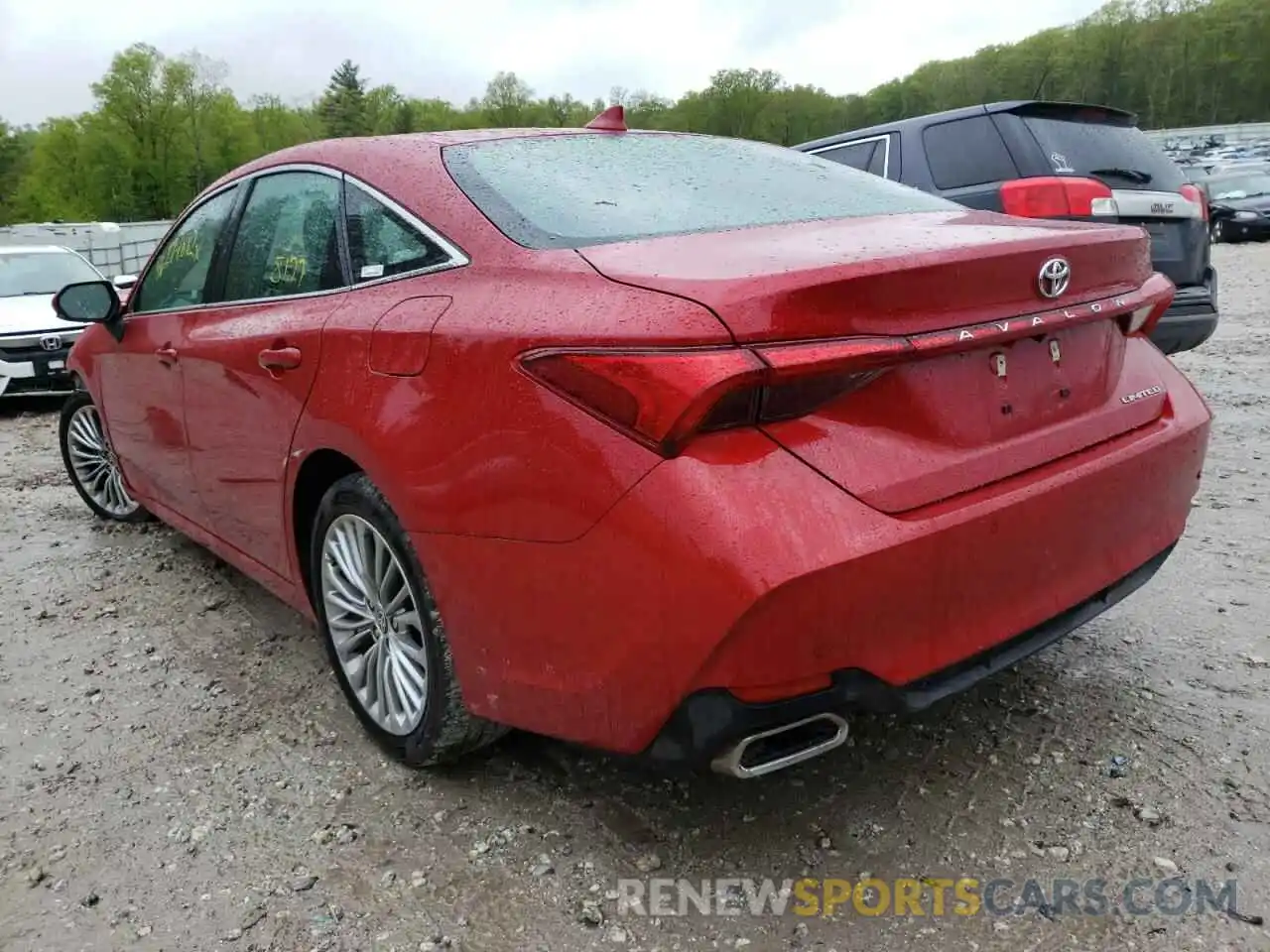 3 Photograph of a damaged car 4T1DZ1FB0NU074469 TOYOTA AVALON 2022