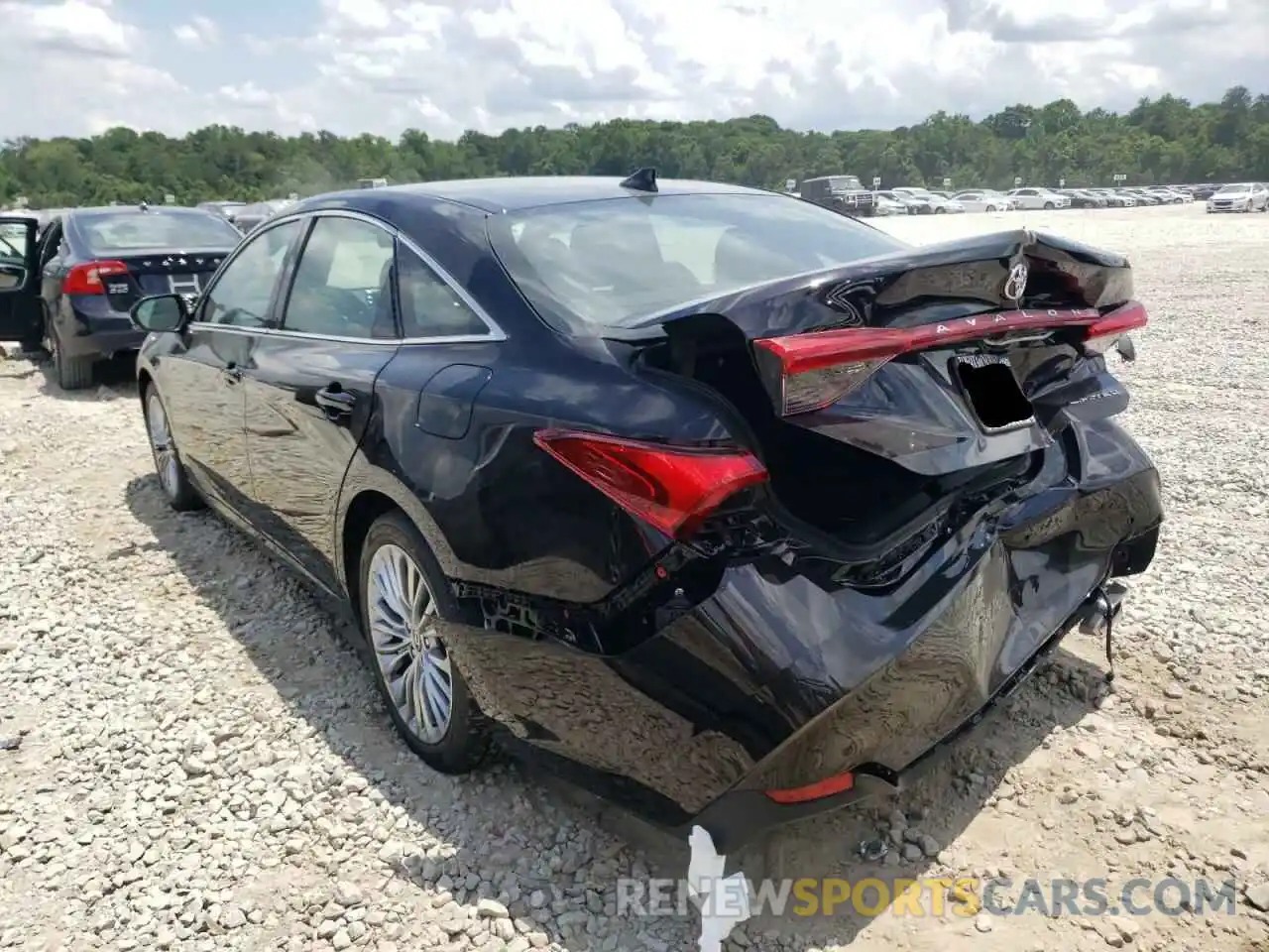 3 Photograph of a damaged car 4T1DZ1FB0NU077680 TOYOTA AVALON 2022