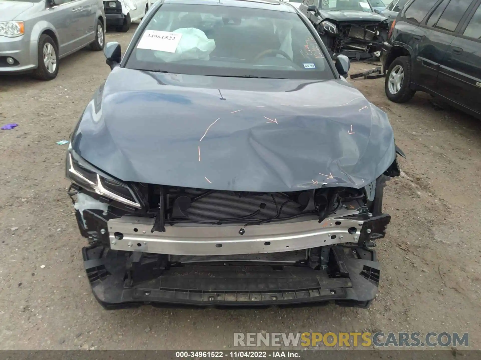 6 Photograph of a damaged car 4T1DZ1FB4NU081375 TOYOTA AVALON 2022