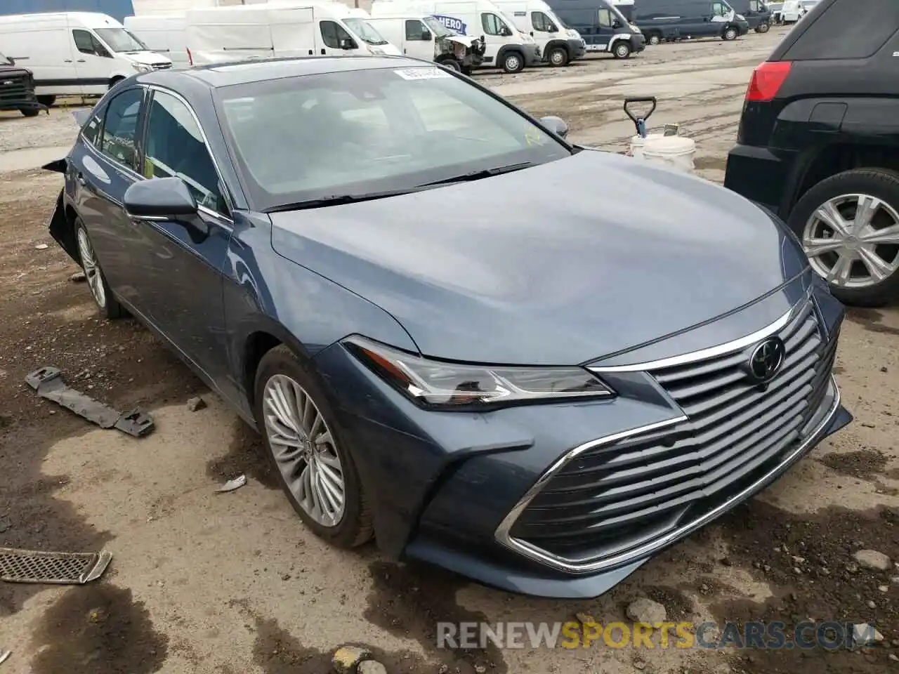 1 Photograph of a damaged car 4T1DZ1FB8NU075370 TOYOTA AVALON 2022