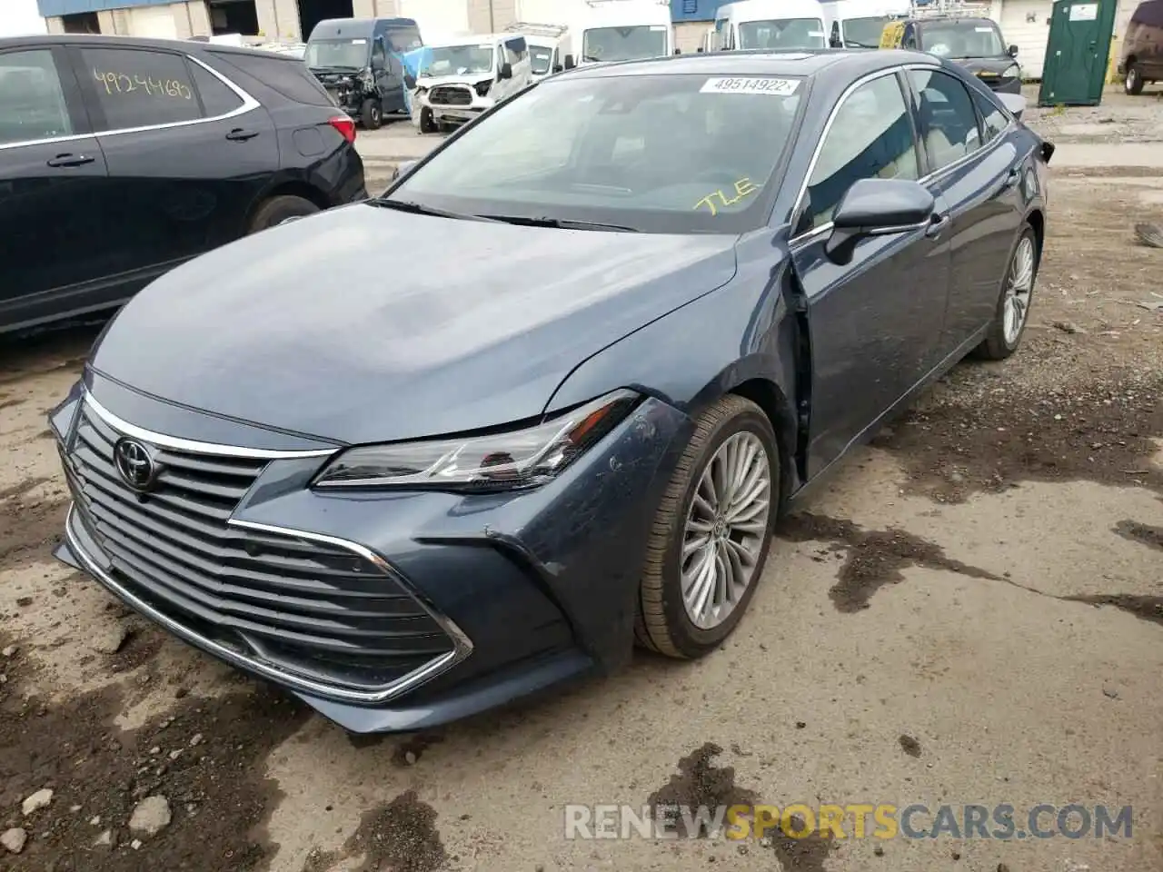 2 Photograph of a damaged car 4T1DZ1FB8NU075370 TOYOTA AVALON 2022