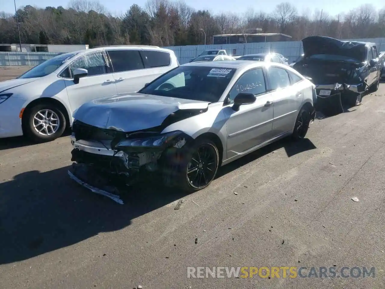 2 Photograph of a damaged car 4T1EA1AB0NU011035 TOYOTA AVALON 2022