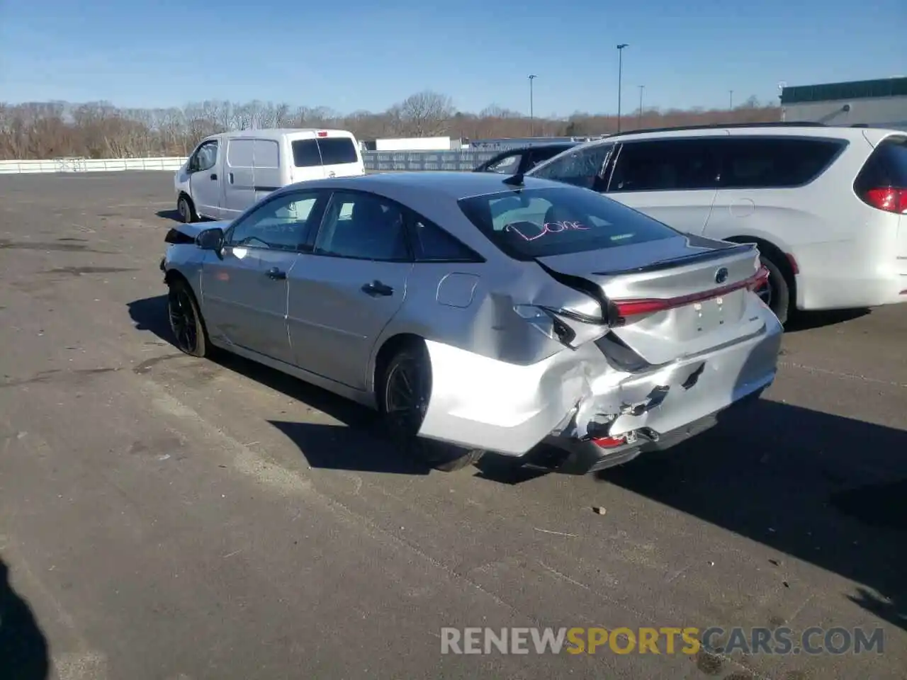 3 Photograph of a damaged car 4T1EA1AB0NU011035 TOYOTA AVALON 2022