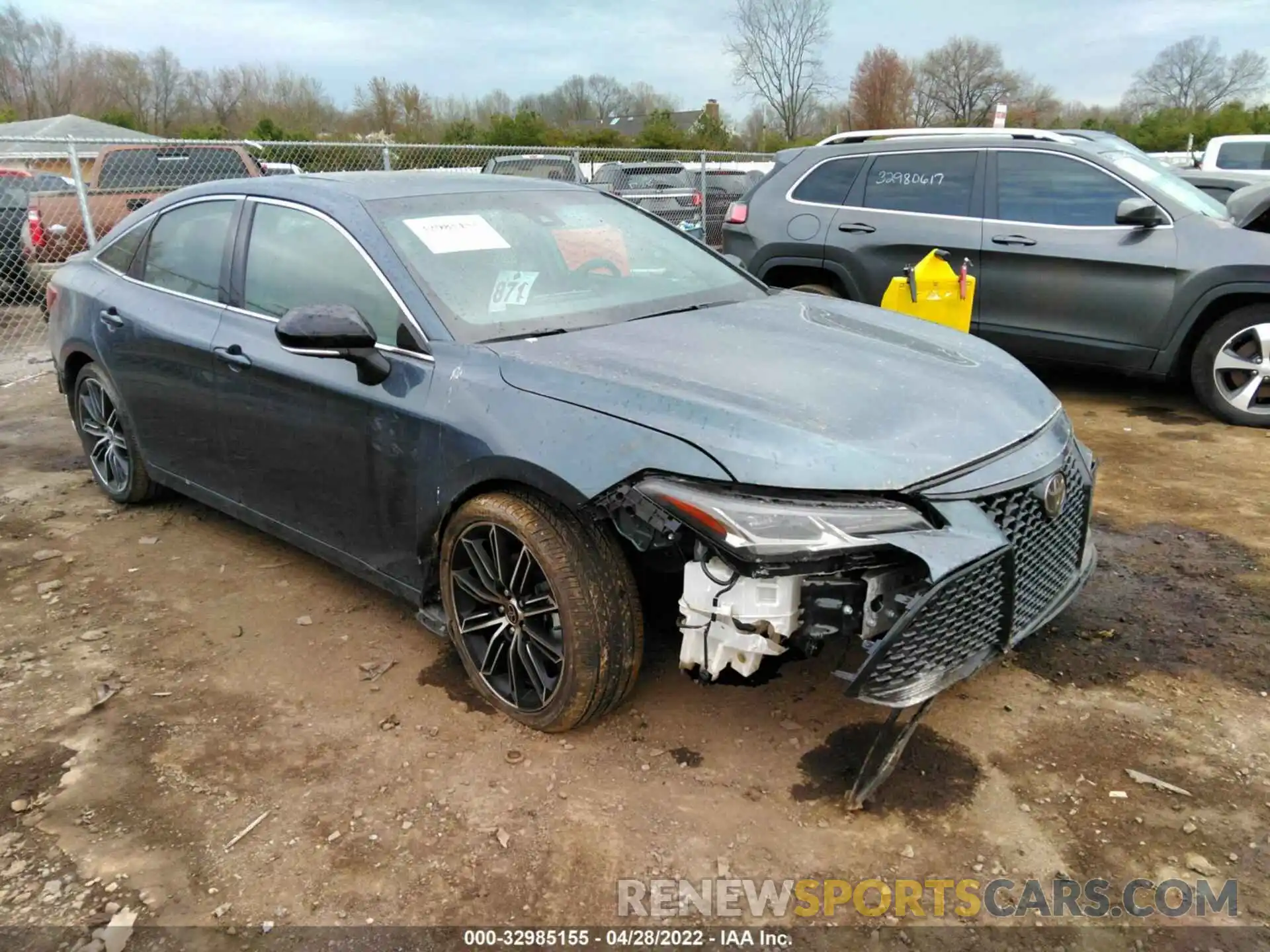 1 Photograph of a damaged car 4T1HZ1FB7NU073210 TOYOTA AVALON 2022