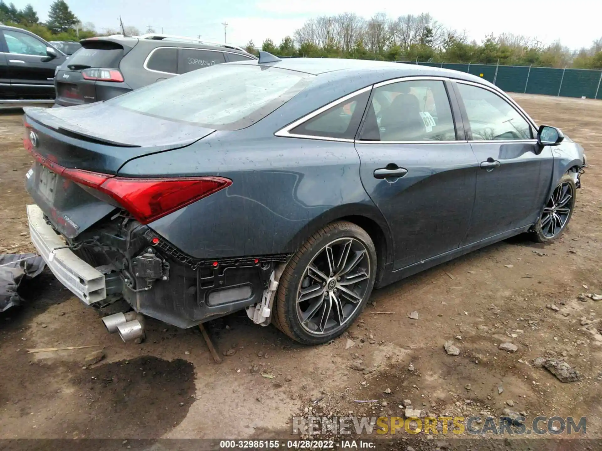 4 Photograph of a damaged car 4T1HZ1FB7NU073210 TOYOTA AVALON 2022