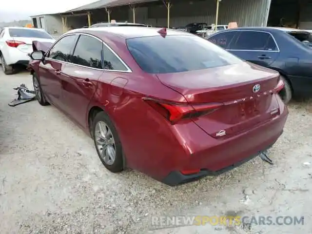 3 Photograph of a damaged car 4T1JA1AB2NU011570 TOYOTA AVALON 2022