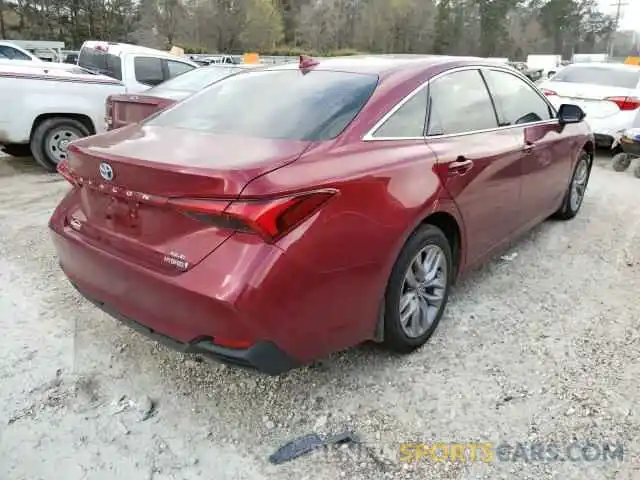 4 Photograph of a damaged car 4T1JA1AB2NU011570 TOYOTA AVALON 2022