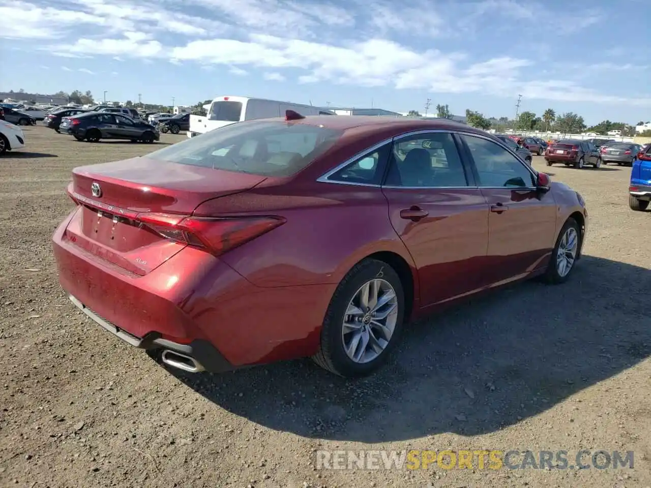 3 Photograph of a damaged car 4T1JZ1FB0NU087709 TOYOTA AVALON 2022