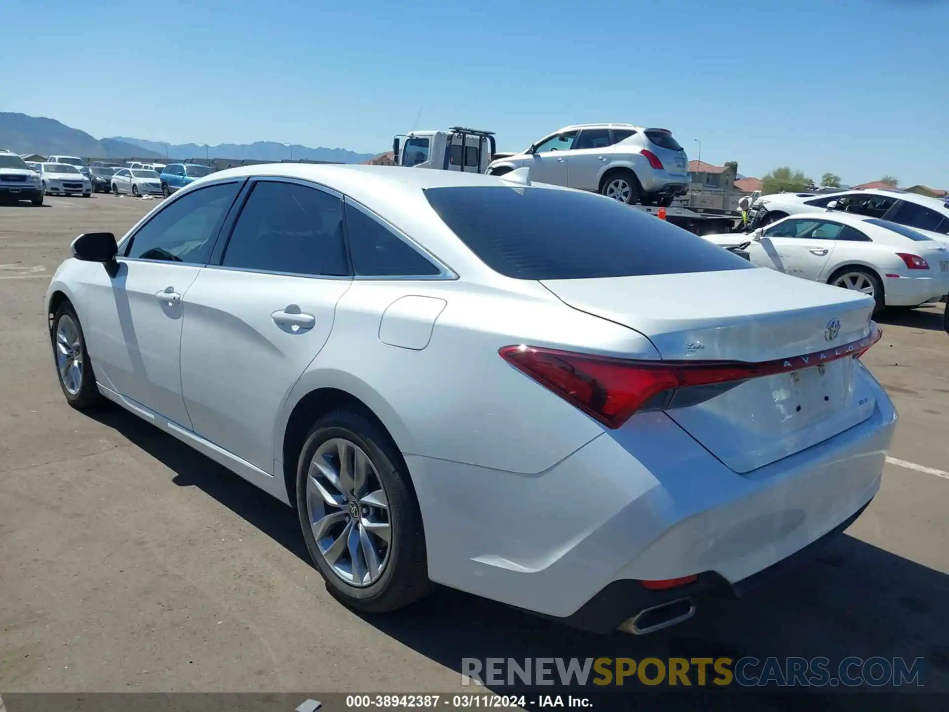 3 Photograph of a damaged car 4T1JZ1FBXNU073512 TOYOTA AVALON 2022