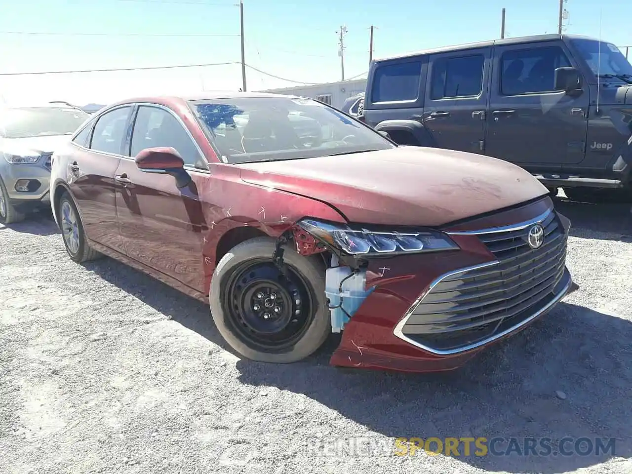 1 Photograph of a damaged car 4T1JZ1FBXNU076782 TOYOTA AVALON 2022