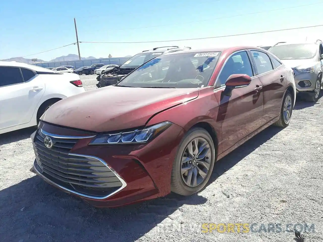 2 Photograph of a damaged car 4T1JZ1FBXNU076782 TOYOTA AVALON 2022