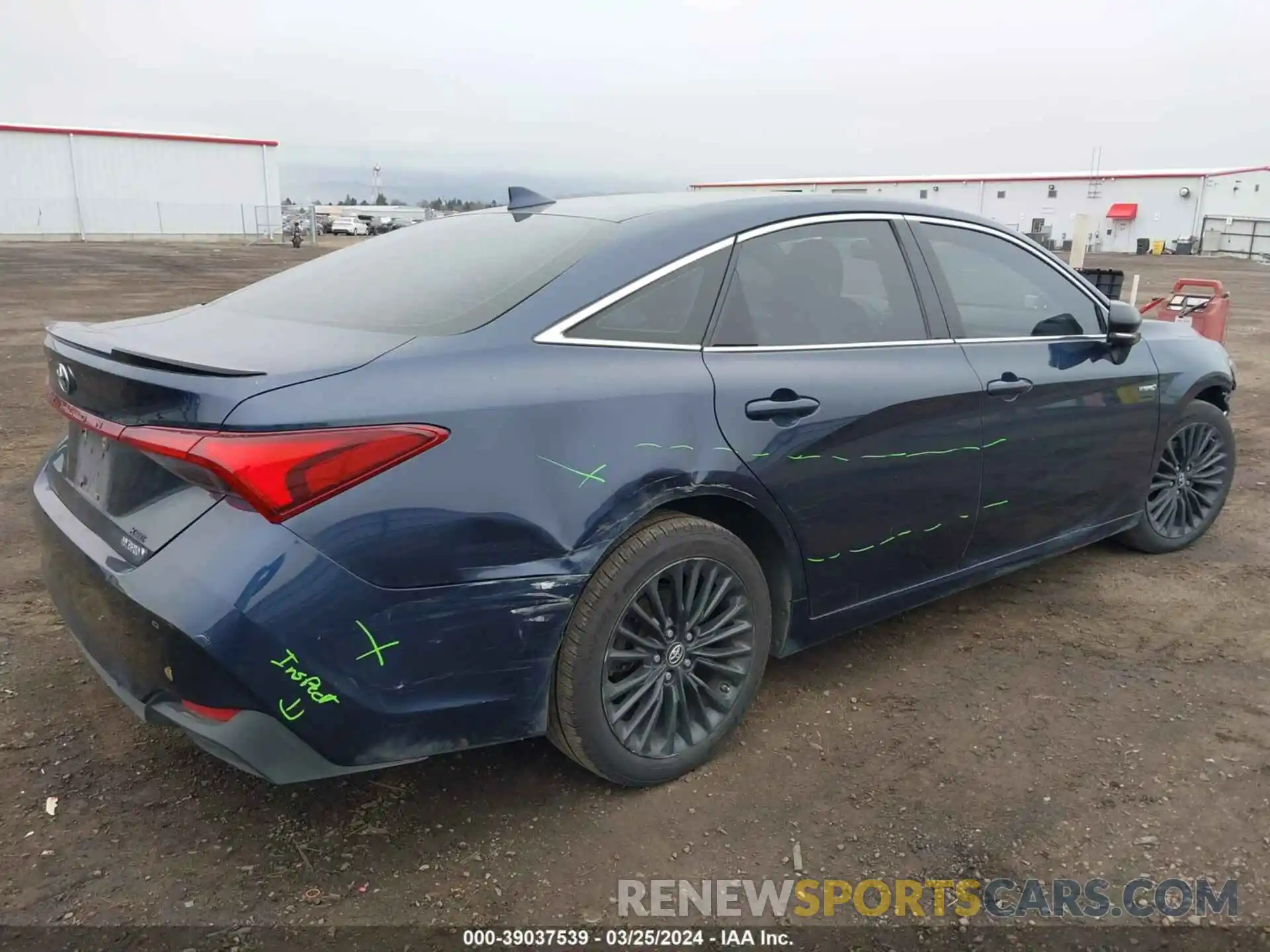 4 Photograph of a damaged car 4T1B21FB0KU002923 TOYOTA AVALON HYBRID 2019