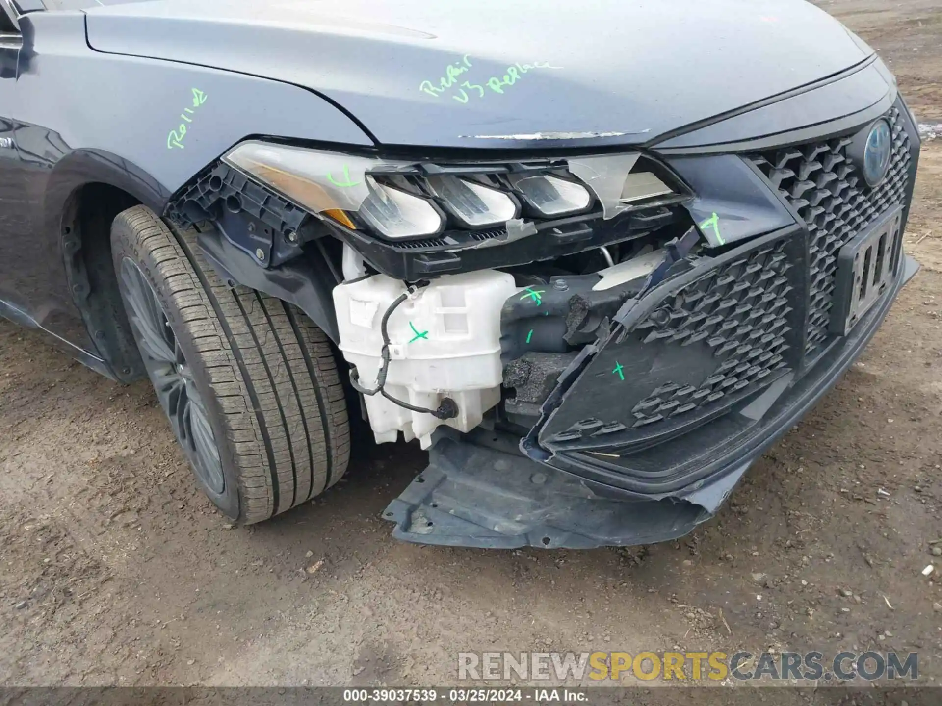 6 Photograph of a damaged car 4T1B21FB0KU002923 TOYOTA AVALON HYBRID 2019