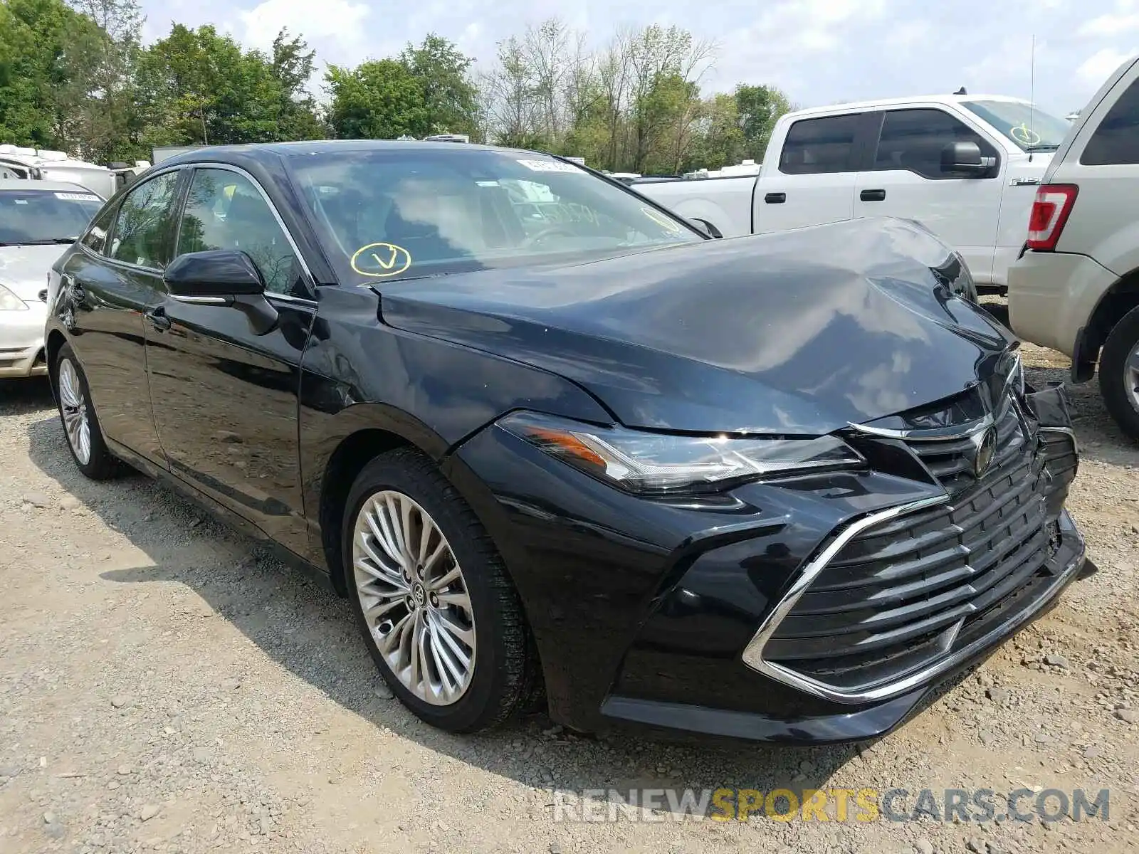 1 Photograph of a damaged car 4T1CZ1FB7LU043891 TOYOTA AVALON LIM 2020