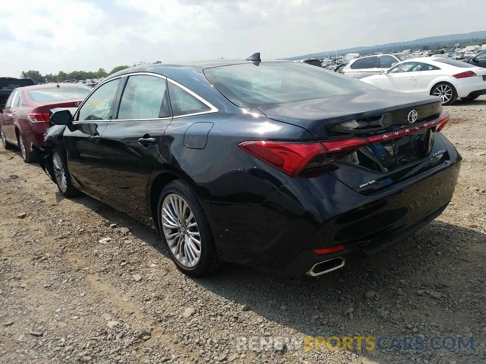 3 Photograph of a damaged car 4T1CZ1FB7LU043891 TOYOTA AVALON LIM 2020