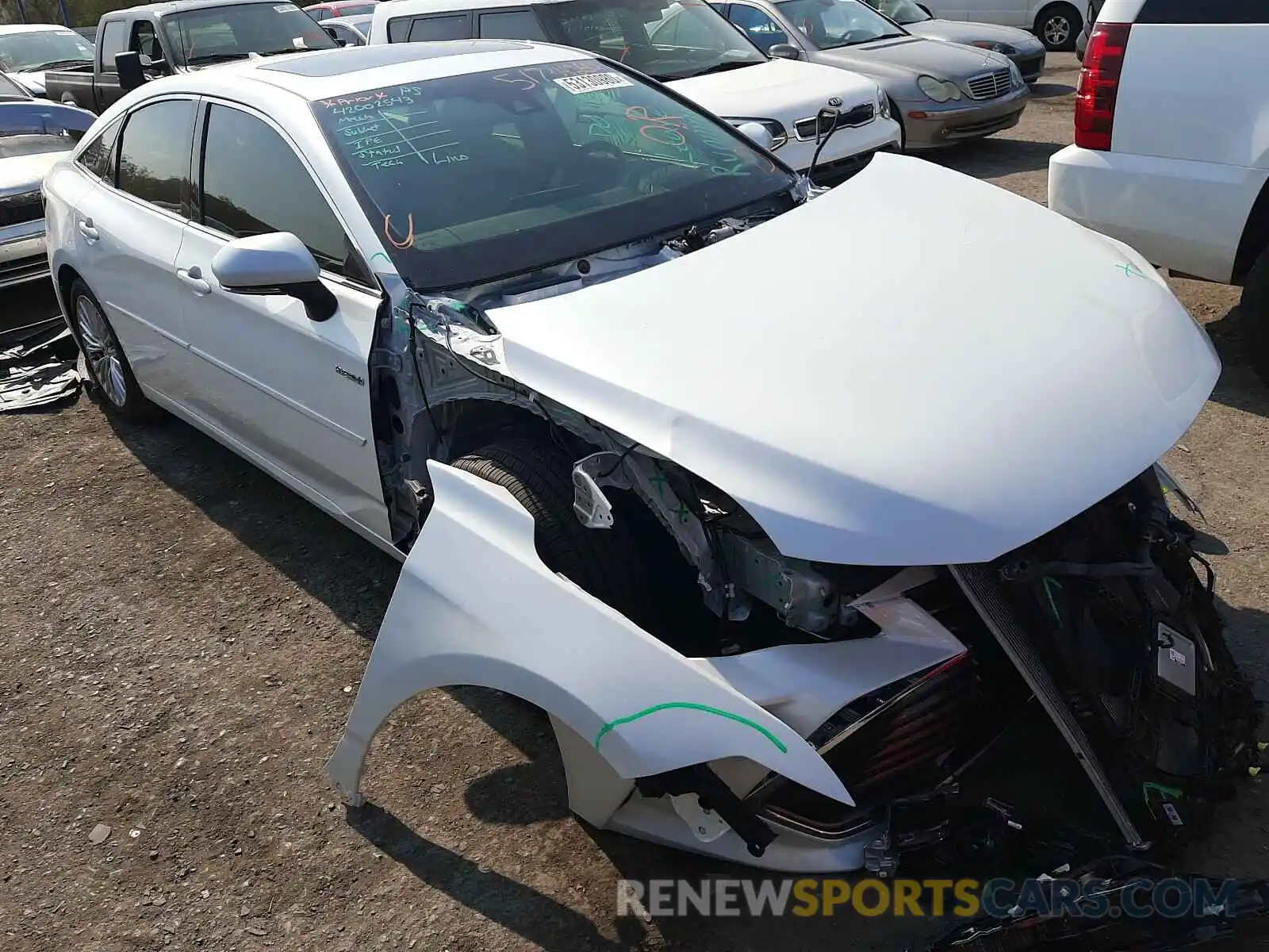 1 Photograph of a damaged car 4T1D21FB7LU017428 TOYOTA AVALON LIM 2020