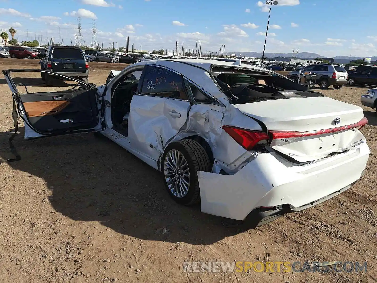 3 Photograph of a damaged car 4T1D21FB8LU013971 TOYOTA AVALON LIM 2020