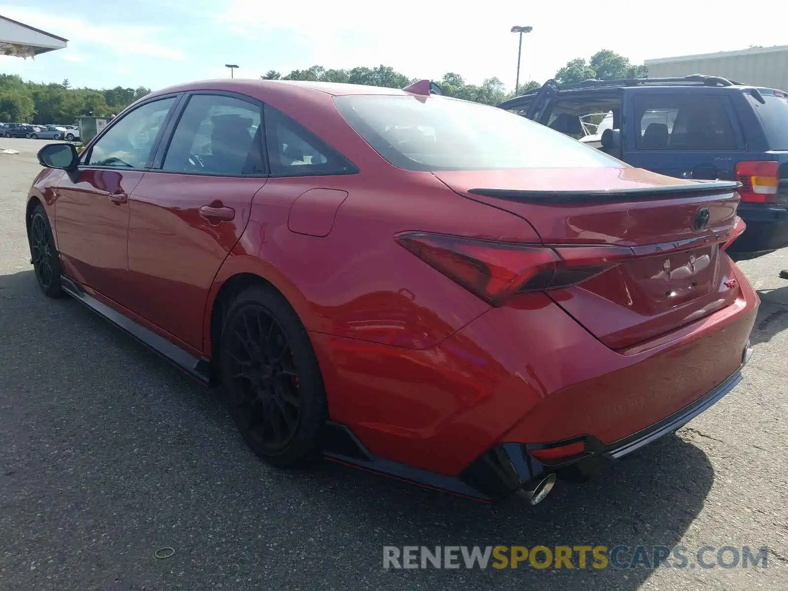 3 Photograph of a damaged car 4T1FZ1FB9LU038771 TOYOTA AVALON XSE 2020