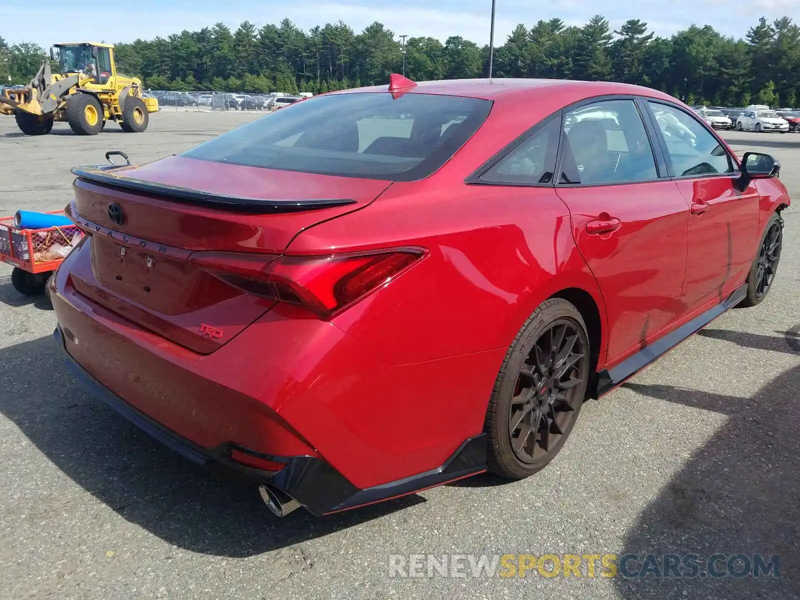 4 Photograph of a damaged car 4T1FZ1FB9LU038771 TOYOTA AVALON XSE 2020