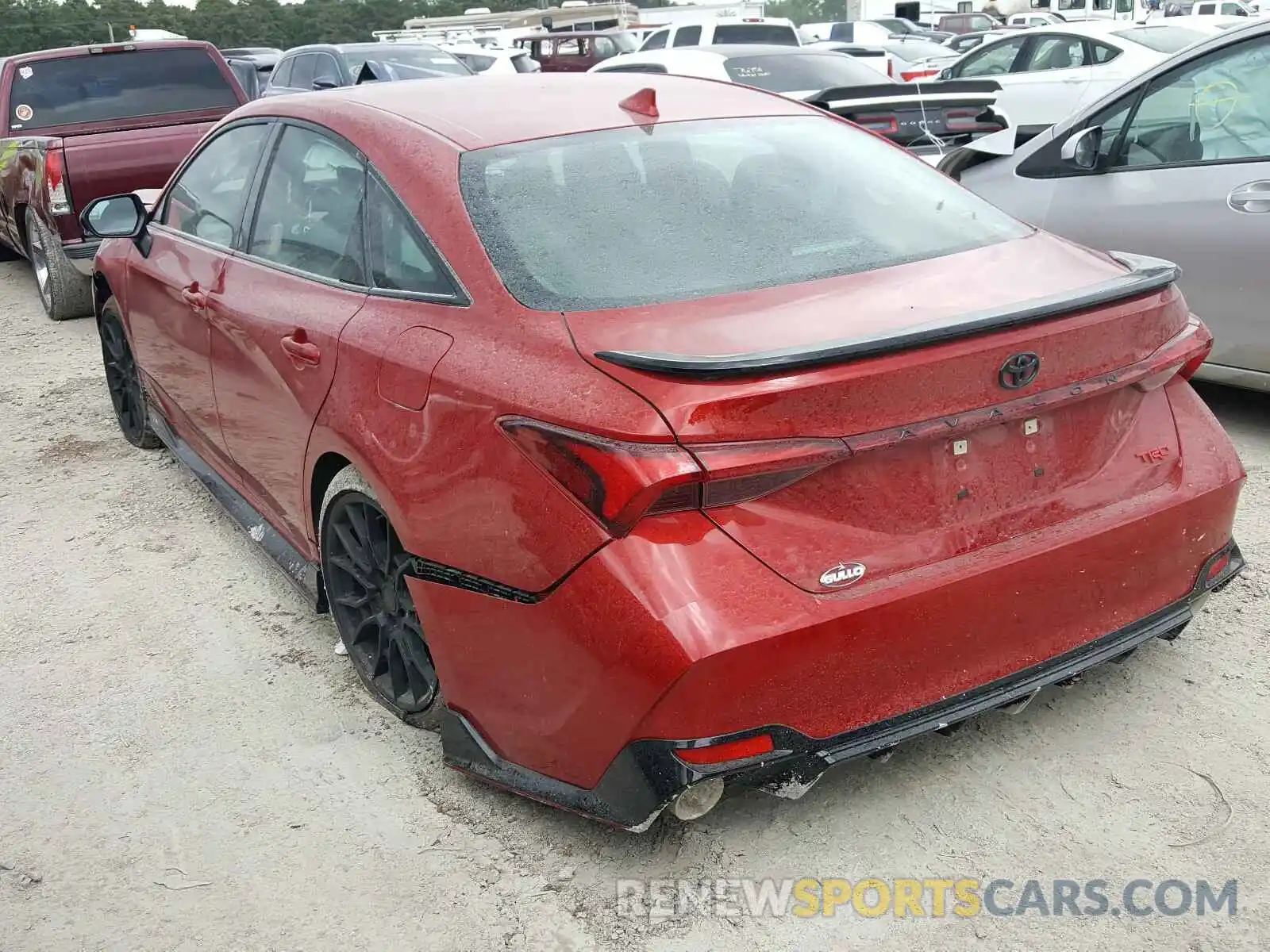 3 Photograph of a damaged car 4T1FZ1FB9LU040973 TOYOTA AVALON XSE 2020