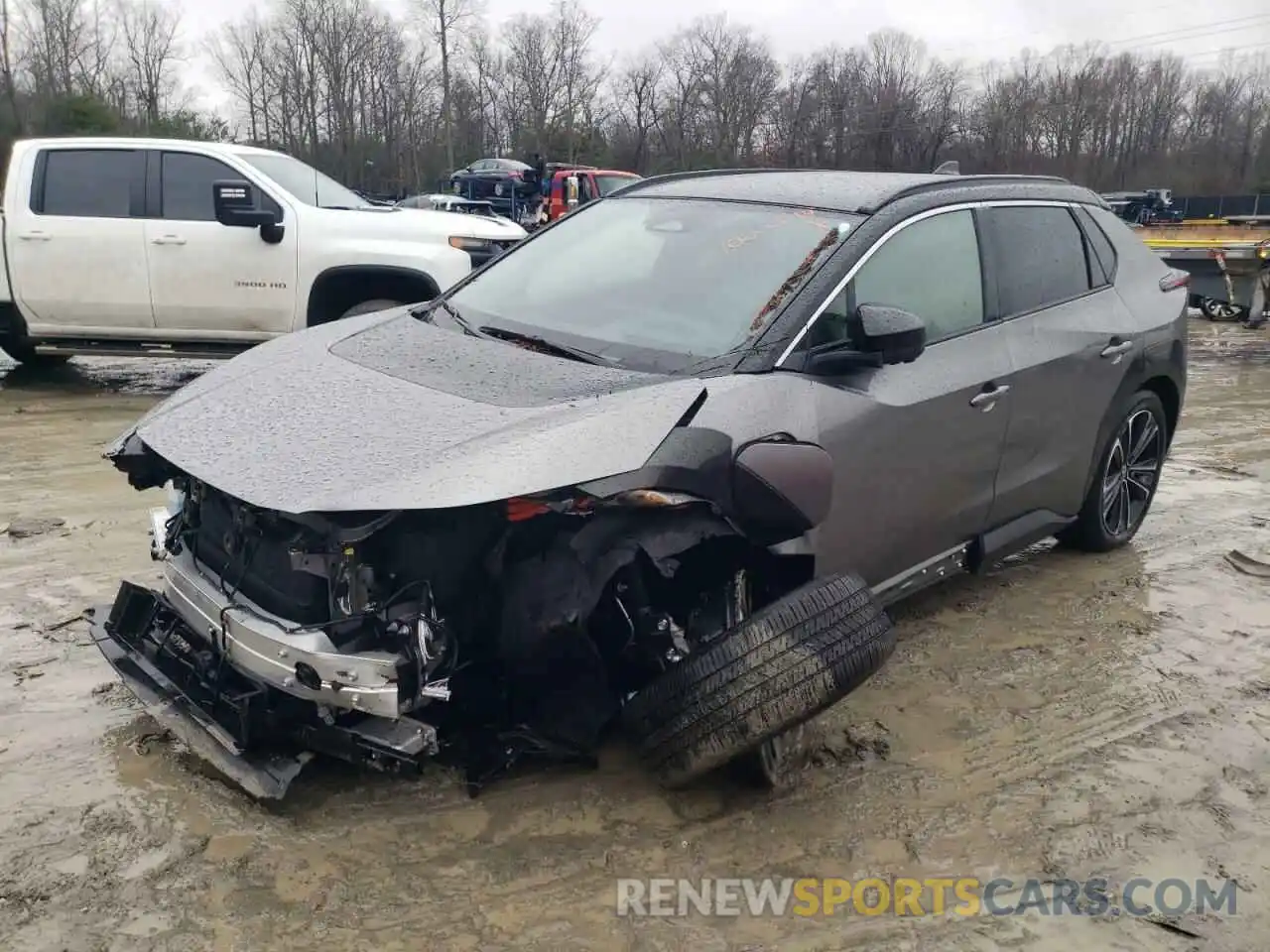 1 Photograph of a damaged car JTMABACA8PA025936 TOYOTA BZ4X XLE 2023