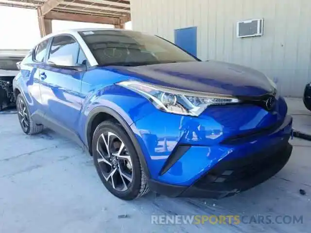 1 Photograph of a damaged car BMTKHMBX1KR086937 TOYOTA C-HR 2019