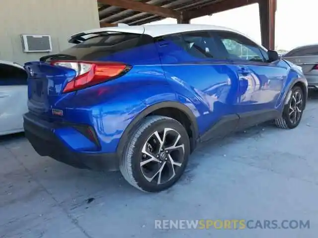 4 Photograph of a damaged car BMTKHMBX1KR086937 TOYOTA C-HR 2019