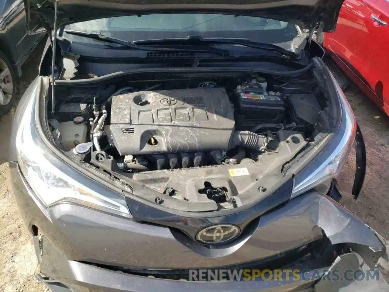 7 Photograph of a damaged car JTNKHMBX0J1003345 TOYOTA C-HR 2019