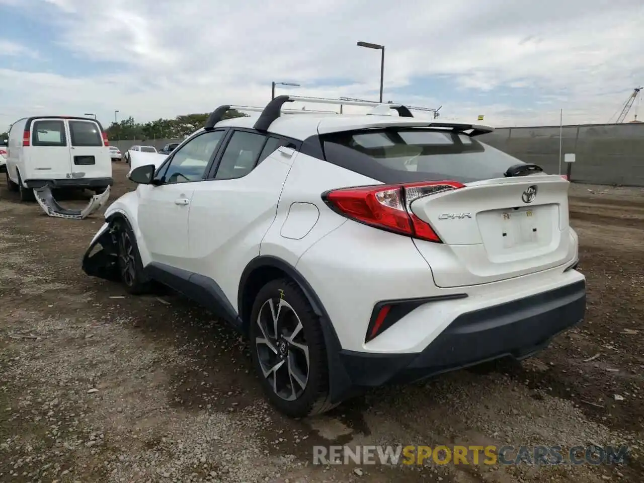 3 Photograph of a damaged car JTNKHMBX0K1013178 TOYOTA C-HR 2019