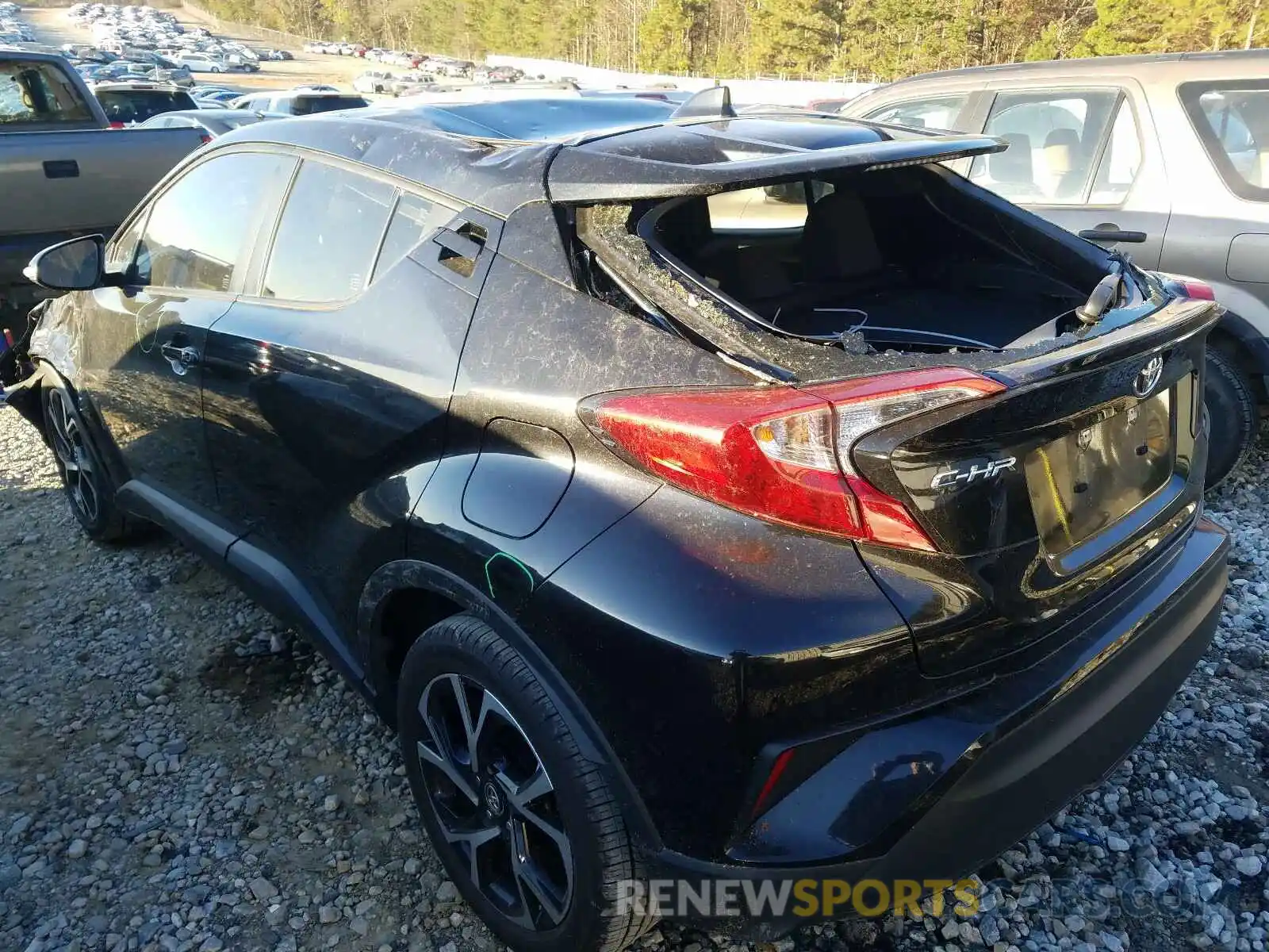 3 Photograph of a damaged car JTNKHMBX0K1013245 TOYOTA C-HR 2019