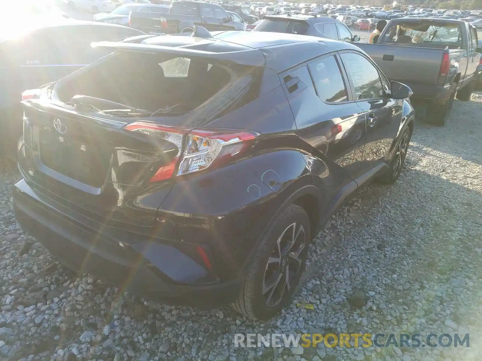 4 Photograph of a damaged car JTNKHMBX0K1013245 TOYOTA C-HR 2019