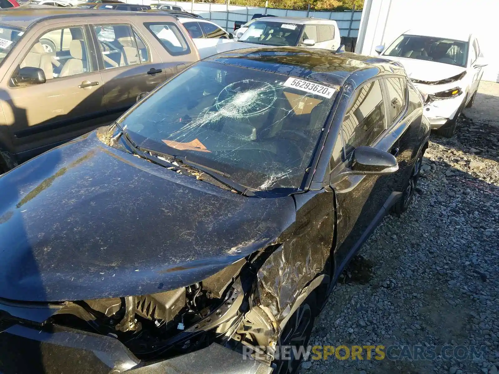 9 Photograph of a damaged car JTNKHMBX0K1013245 TOYOTA C-HR 2019