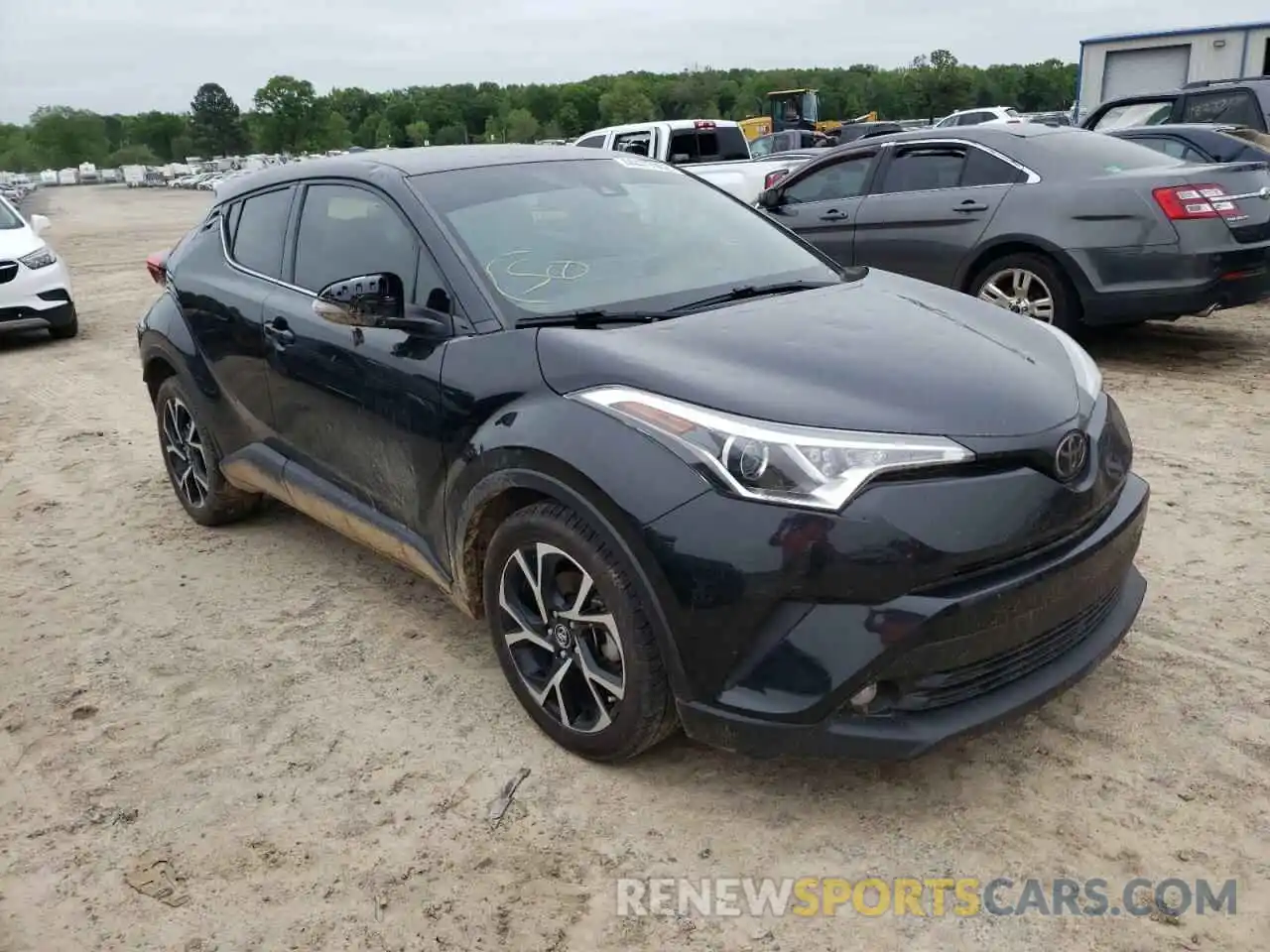 1 Photograph of a damaged car JTNKHMBX0K1014105 TOYOTA C-HR 2019