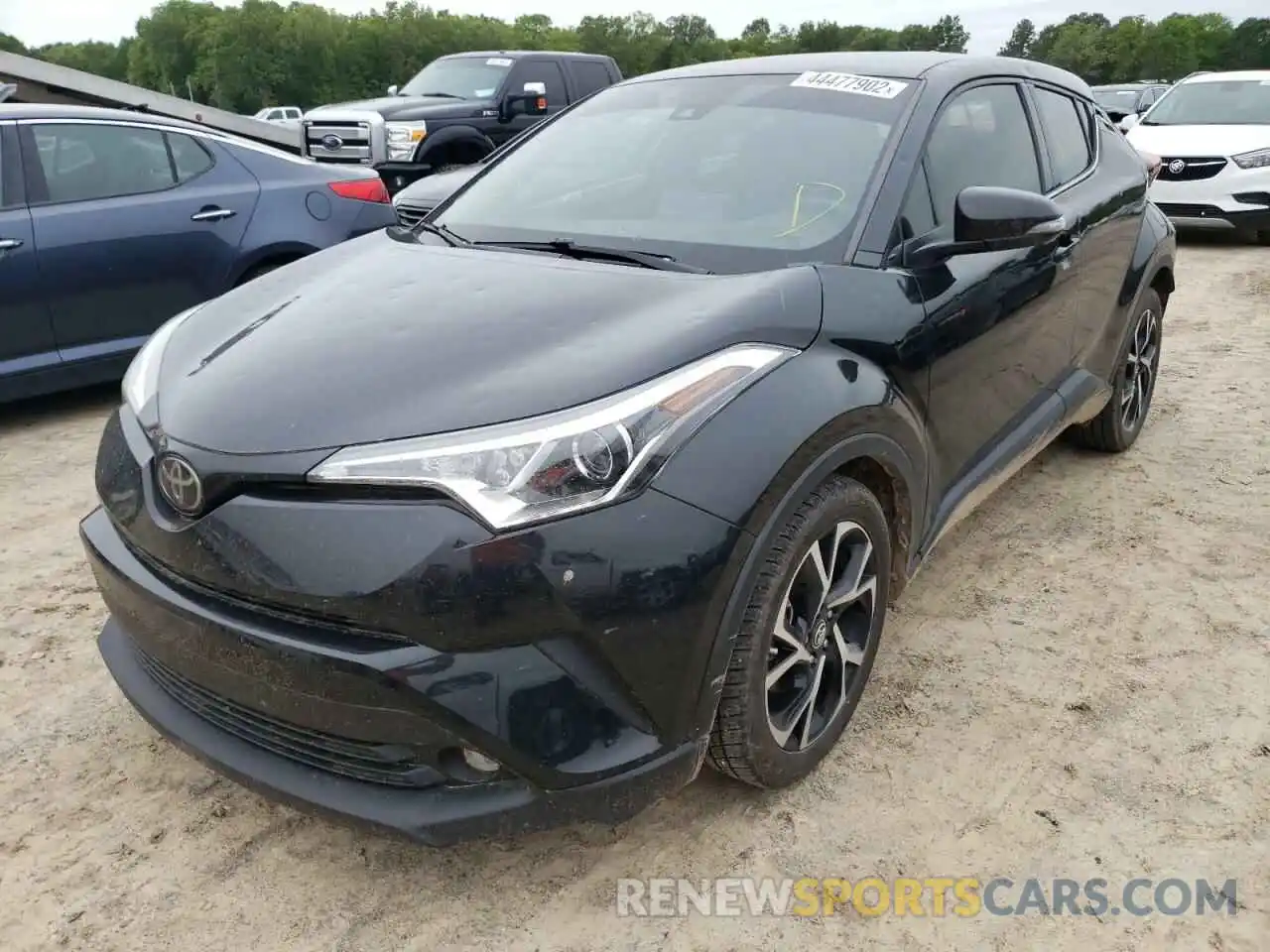 2 Photograph of a damaged car JTNKHMBX0K1014105 TOYOTA C-HR 2019