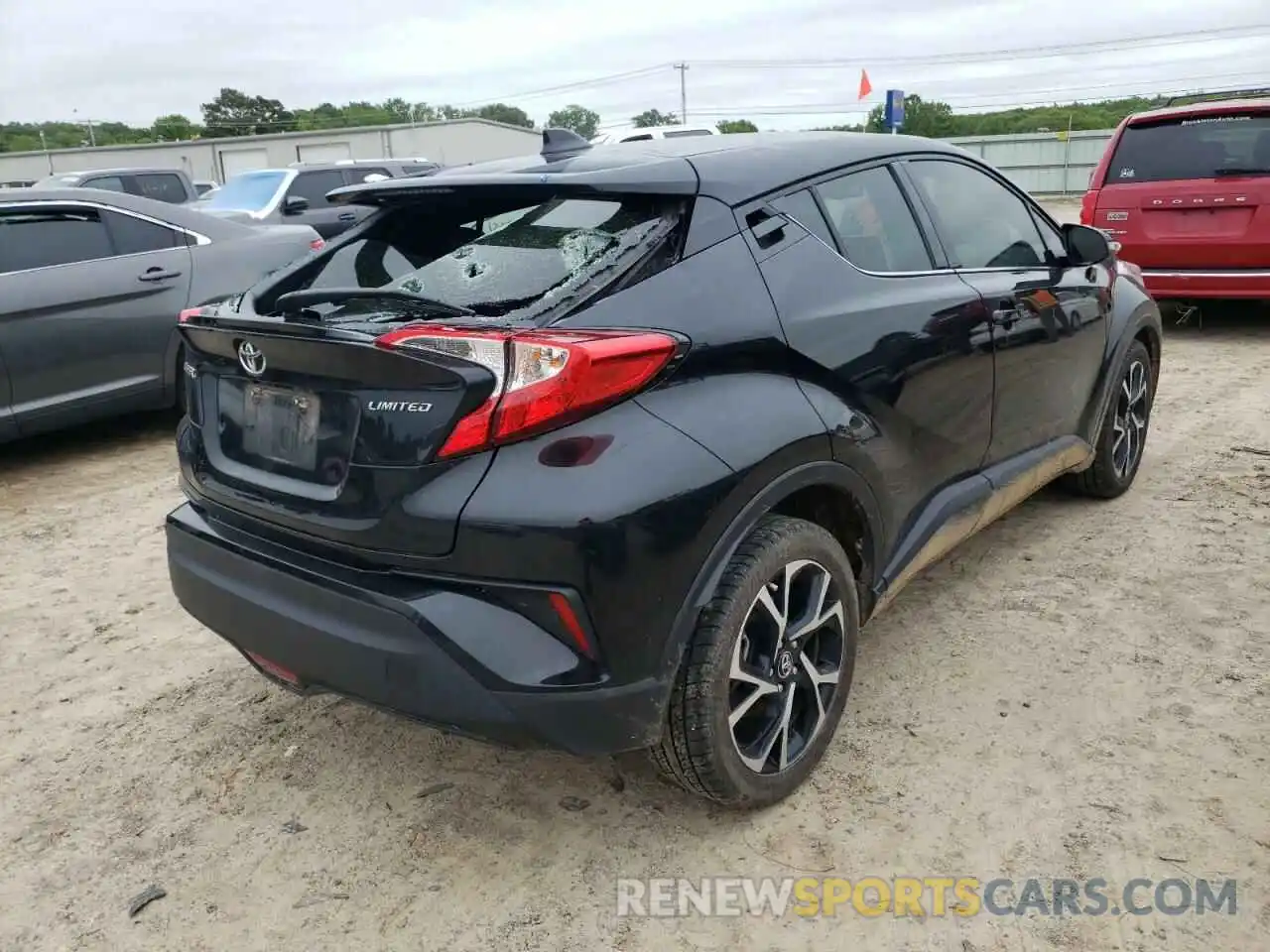 4 Photograph of a damaged car JTNKHMBX0K1014105 TOYOTA C-HR 2019