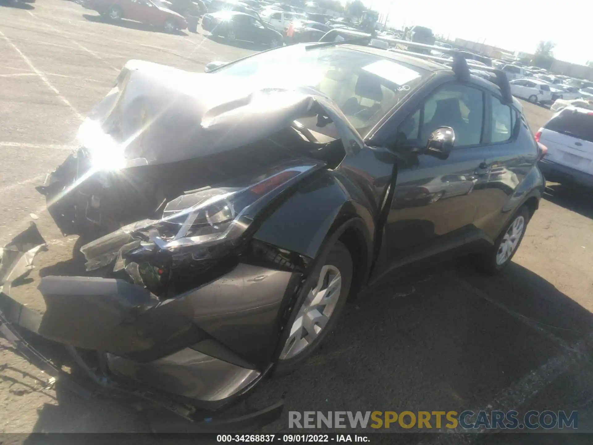 2 Photograph of a damaged car JTNKHMBX0K1014525 TOYOTA C-HR 2019