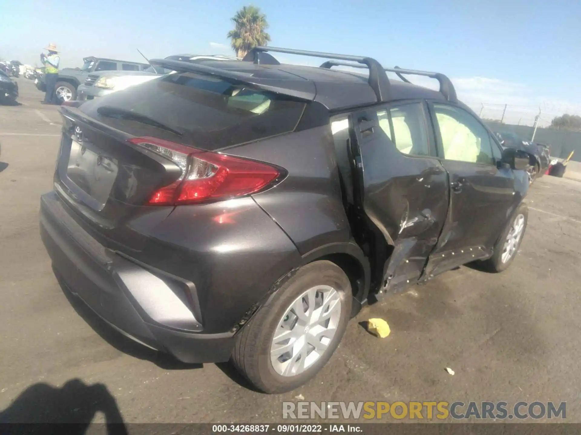 4 Photograph of a damaged car JTNKHMBX0K1014525 TOYOTA C-HR 2019