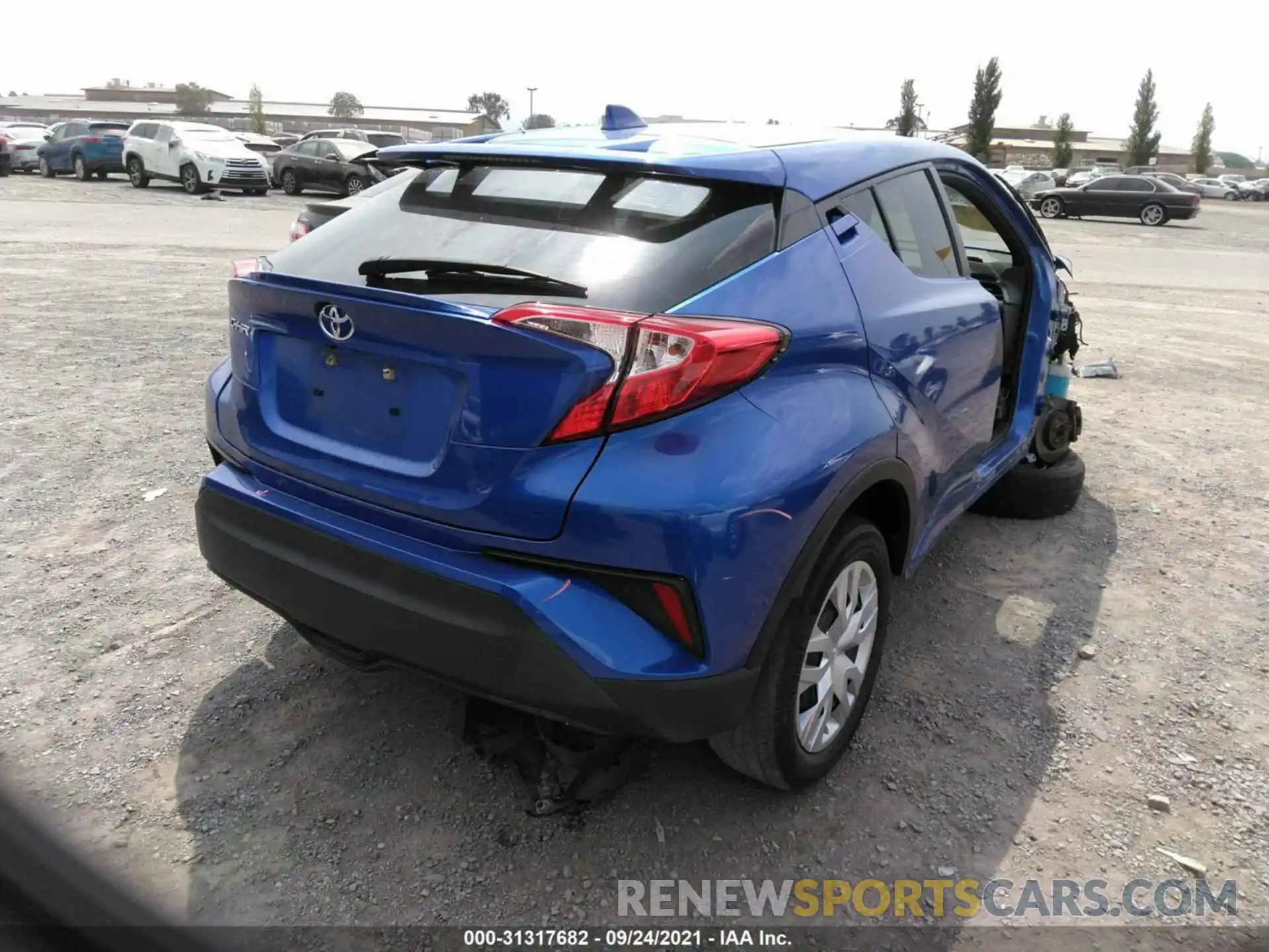 4 Photograph of a damaged car JTNKHMBX0K1015139 TOYOTA C-HR 2019