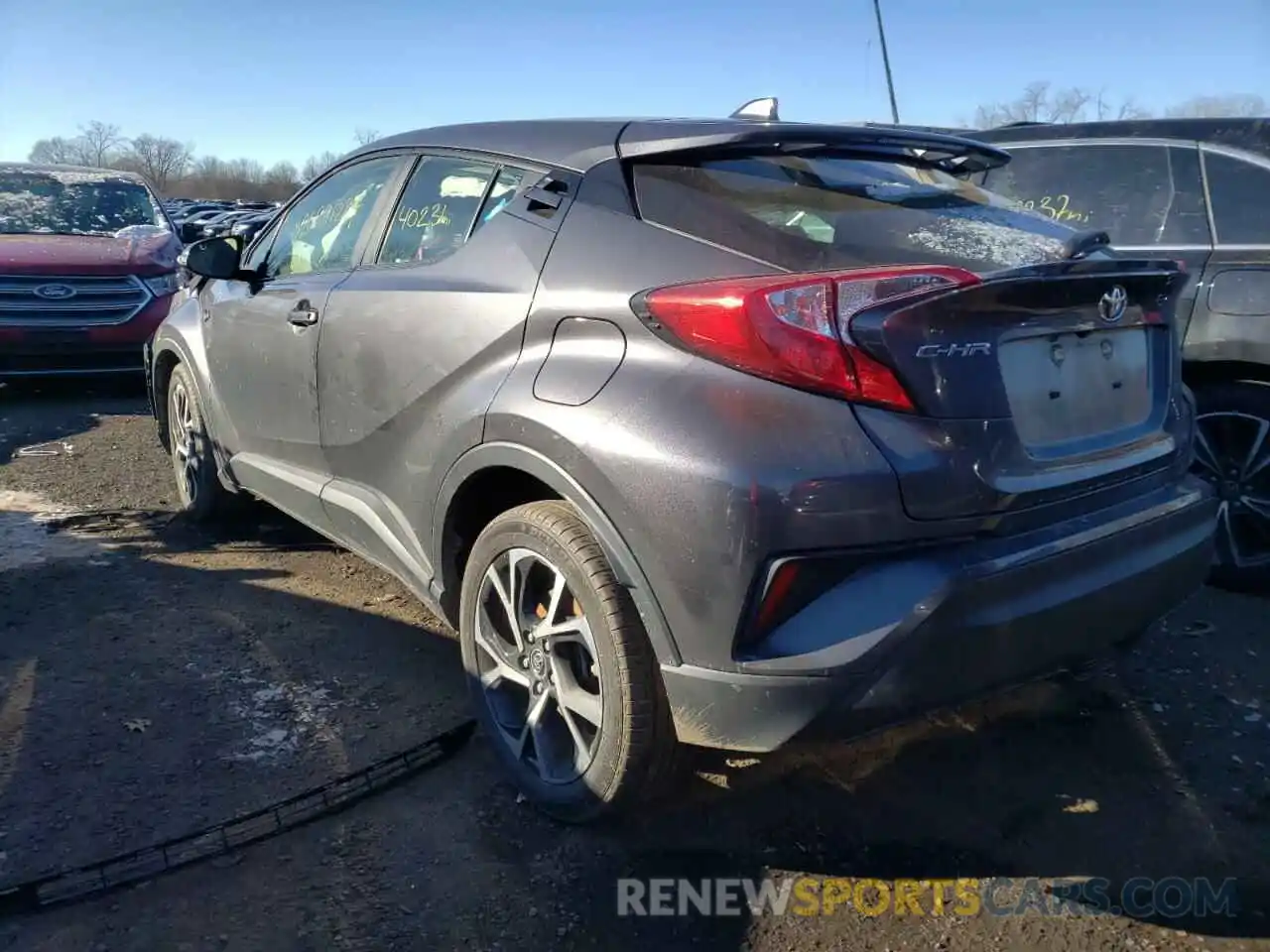 3 Photograph of a damaged car JTNKHMBX0K1015318 TOYOTA C-HR 2019