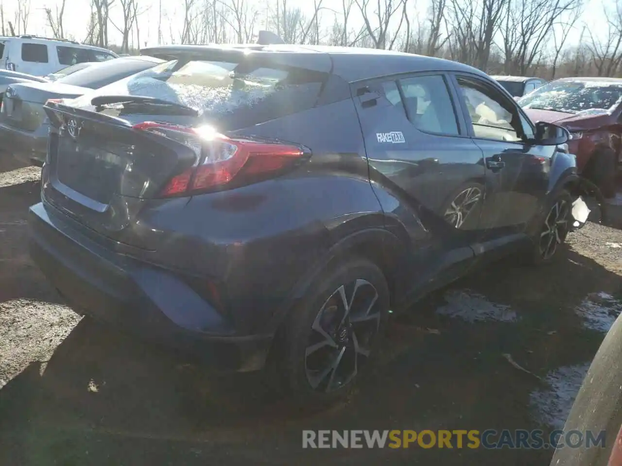 4 Photograph of a damaged car JTNKHMBX0K1015318 TOYOTA C-HR 2019