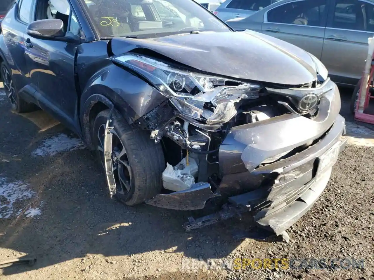 9 Photograph of a damaged car JTNKHMBX0K1015318 TOYOTA C-HR 2019