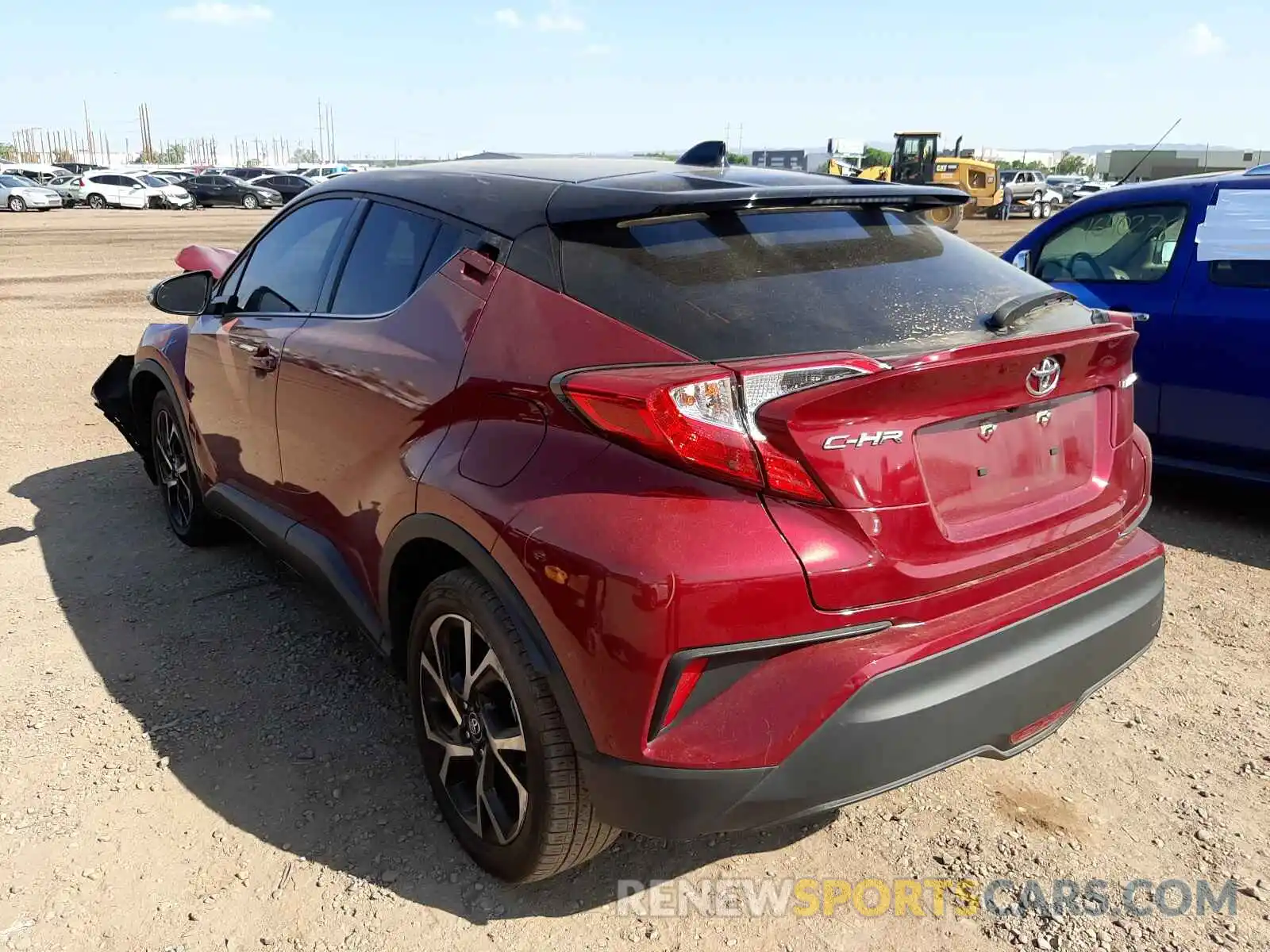 3 Photograph of a damaged car JTNKHMBX0K1018400 TOYOTA C-HR 2019